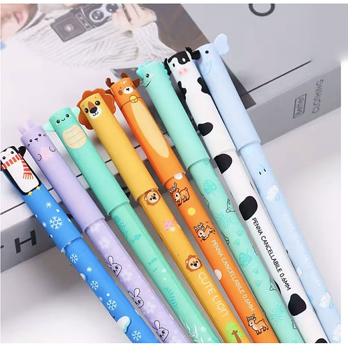 Les 8 stylos effaçables à personnages