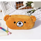 Trousse peluche Crayonimo modèle ours brun