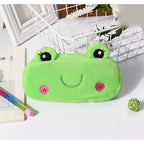 Trousse peluche Crayonimo modèle grenouille verte