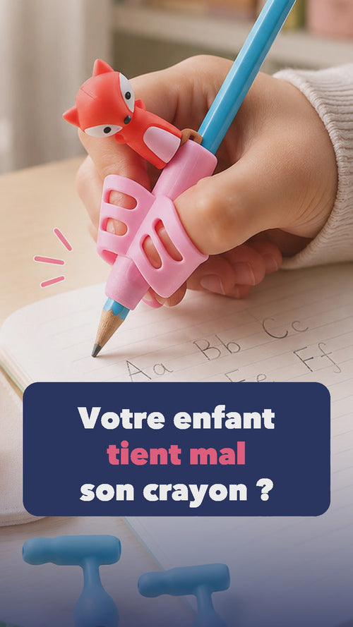 Vidéo : les 6 étapes du kit d'écriture Crayonimo